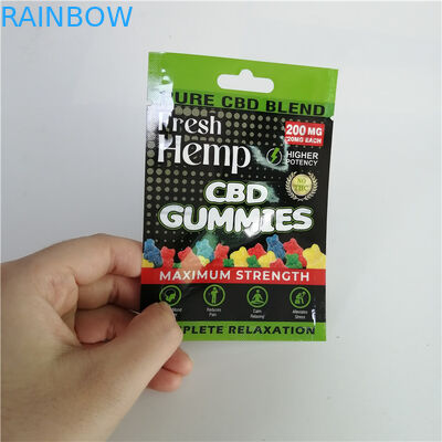 أكياس البلاستيك زيبلوك الشاي أكياس التعبئة والتغليف القابلة للتحلل قابلة للغذاء للأغذية / الفواكه المجففة