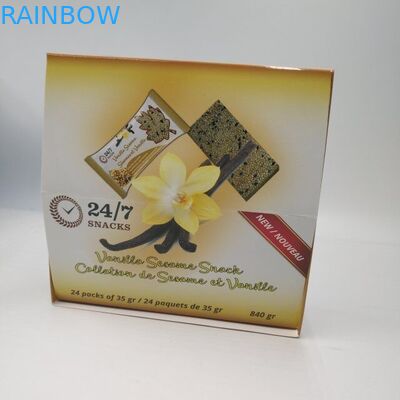 صديقة للبيئة ورقة مربع التعبئة والتغليف صناديق عرض عداد من الورق المقوى لكاندي الطاقة