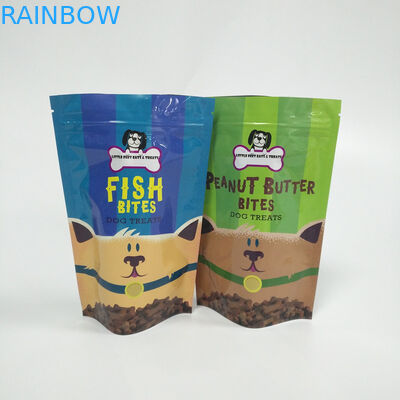 الطباعة الرقمية الوقوف أكياس الحقيبة سستة أغذية الحيوانات الأليفة التعبئة المواد البلاستيكية