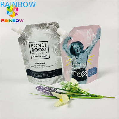 دوق-باي الغذاء الصف الوقوف الحقائب قابلة لإعادة الاستخدام هلام التطهير قناع الوجه السائل التعبئة