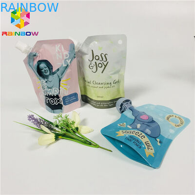 دوق-باي الغذاء الصف الوقوف الحقائب قابلة لإعادة الاستخدام هلام التطهير قناع الوجه السائل التعبئة