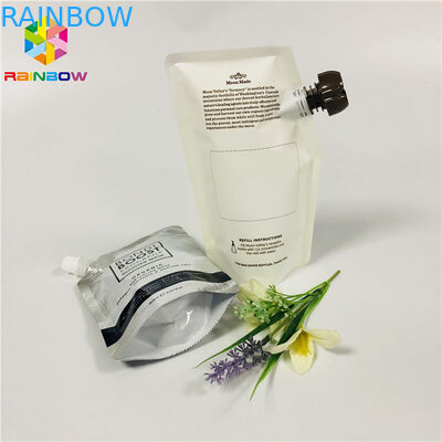 دوق-باي الغذاء الصف الوقوف الحقائب قابلة لإعادة الاستخدام هلام التطهير قناع الوجه السائل التعبئة