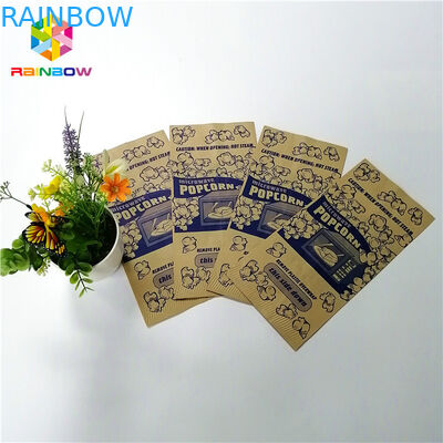 حرارة ختم وجبة خفيفة كيس التغليف قابلة للتحلل المعاد تدويرها وجبة خفيفة الغذاء الفشار التخزين