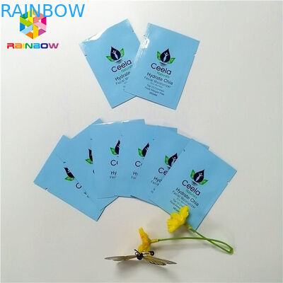 متعدد الألوان الباستيل مايلر احباط الحرارة الختم حقائب الأعلى فتح مع الشق المسيل للدموع 6x9cm