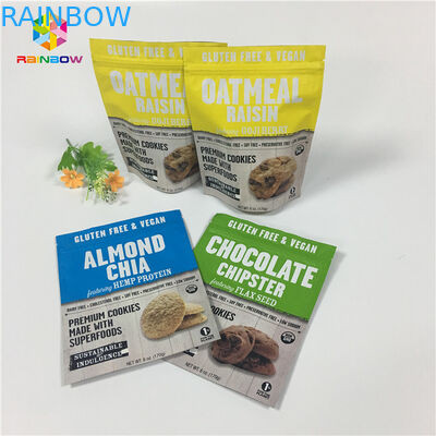 12oz 1 جنيه الوقوف أكياس Ziplock ، مسحوق التوابل Ziplock الحقيبة ماتي الطباعة