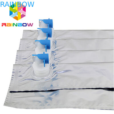 10L BiB الألومنيوم احباط النبيذ الوقوف الحقيبة صنبور / صمام حقيبة التخزين FDA مصدق