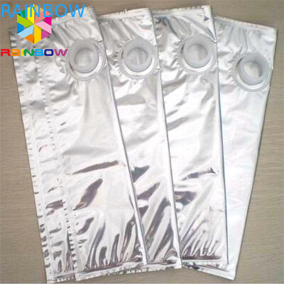 أكياس رقائق الألومنيوم 330ML النبيذ الأحمر موزع BIB المشروبات صنبور الصنبور التغليف