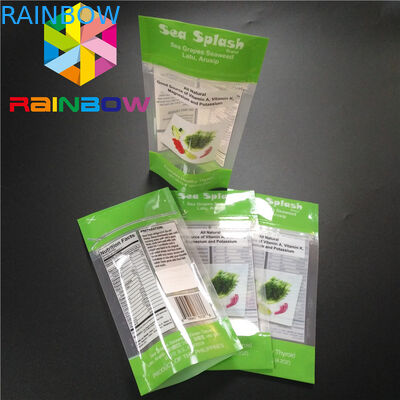 قابلة للتحلل احباط الالومنيوم الوقوف الحقيبة التعبئة والتغليف حمام كيس كيس ملح الجسم