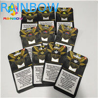 3.5g أكياس مايلر قابلة للإغلاق للرائحة K أكياس الوقوف لتغليف زيت القنب CBD الأعشاب