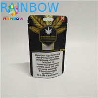 3.5g أكياس مايلر قابلة للإغلاق للرائحة K أكياس الوقوف لتغليف زيت القنب CBD الأعشاب