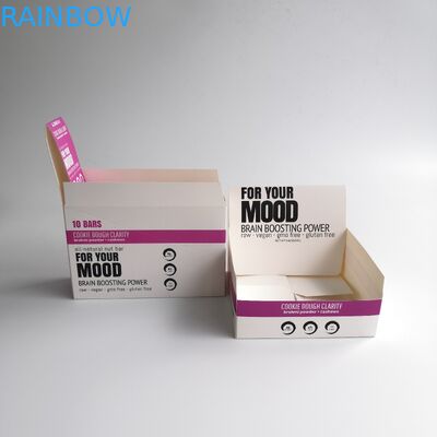 صديقة للبيئة كرافت كرتون التغليف مربع التجزئة التغليف طوي للشوكولاته