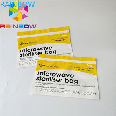 أغذية الأطفال الوقوف الحقائب سستة الحقيبة الوقوف نوع التعقيم بالبخار الميكروويف