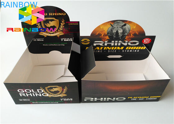 صديقة للبيئة عرض ورقة مربع ، هدية التفاف مربع مكافحة وجبة خفيفة بار الطاقة التغليف