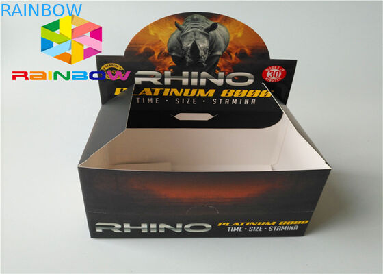 مزيج لون ورقة مربع التعبئة والتغليف المموج الساخنة ختم عملية النقش