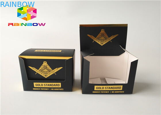 عرض الورق المعاد تدويره المموج التجزئة عرض مربع لبخار Vape- E- السائل عصير E