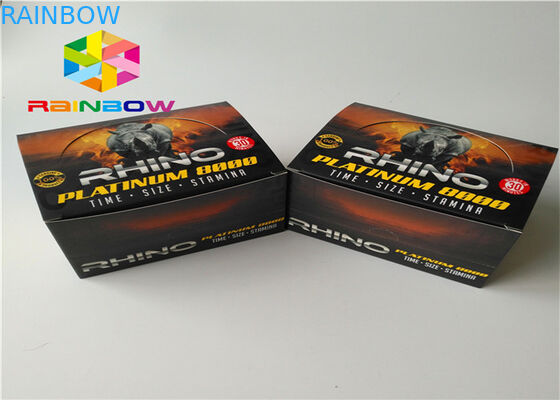 مزيج قوي من الورق المقوى المموج مربع التعبئة والتغليف اللون مع موافقة SGS FDA