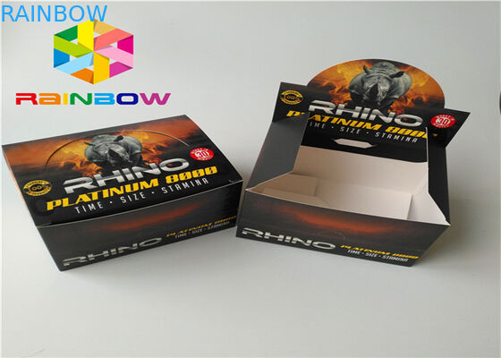 مزيج قوي من الورق المقوى المموج مربع التعبئة والتغليف اللون مع موافقة SGS FDA