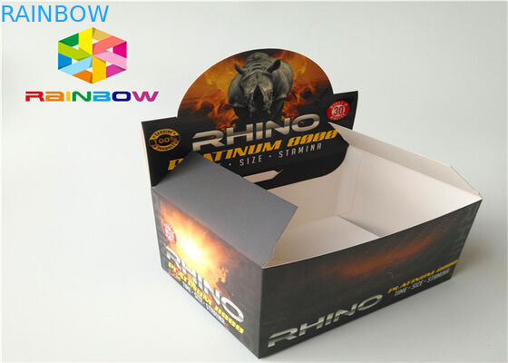 مزيج قوي من الورق المقوى المموج مربع التعبئة والتغليف اللون مع موافقة SGS FDA