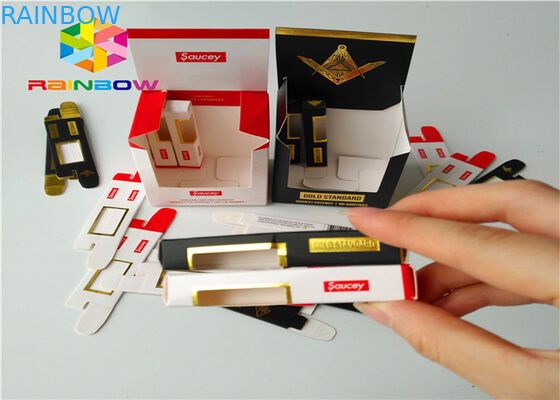 مزيج قوي من الورق المقوى المموج مربع التعبئة والتغليف اللون مع موافقة SGS FDA