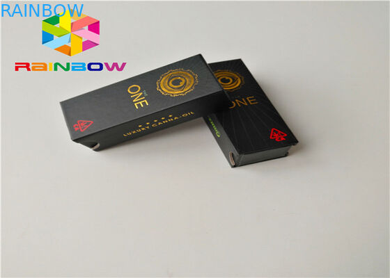 التعبئة والتغليف ورقة مربع عمر طويل 0.5ML - 30ML CBD زجاجة زيت التعبئة القطارة