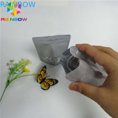 الحقيبة الألومنيوم احباط الحقيبة التعبئة والتغليف الوقوف مايلر رائحة الحرارة الختم والدليل مع النافذة