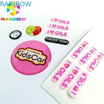 مواد الايبوكسي تقليص كم تسميات طباعة أوفست مع يموت قطع الزاوية المستقيمة