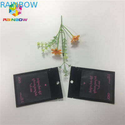 أكياس التعبئة والتغليف احباط مختومة الطباعة حسب الطلب جانب واحد واضح شفاف الأغلاق