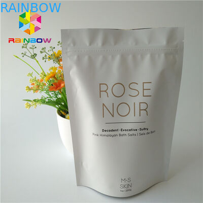 أكياس تغليف فرك القهوة ، كيس تعبئة ملح استحمام للجسم من رقائق الألومنيوم