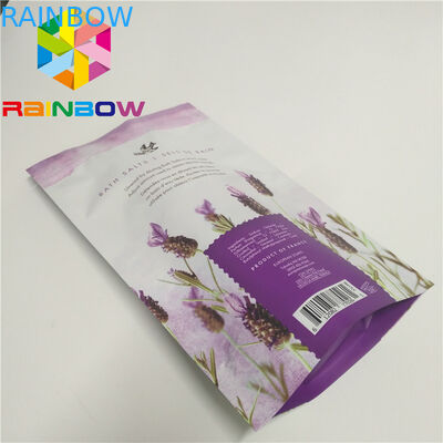 أكياس تغليف فرك القهوة ، كيس تعبئة ملح استحمام للجسم من رقائق الألومنيوم