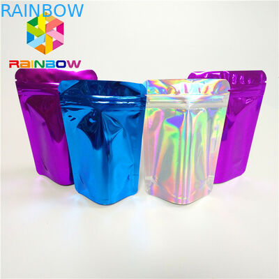 مستحضرات التجميل الشعر التمديد الحقائب البلاستيكية التعبئة والتغليف قابلة لإعادة الاستخدام مايلر Ziplock حقيبة