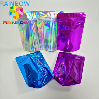 مستحضرات التجميل الشعر التمديد الحقائب البلاستيكية التعبئة والتغليف قابلة لإعادة الاستخدام مايلر Ziplock حقيبة