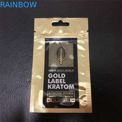 ثلاثة جوانب ختم مايلر الحقائب البلاستيكية حقائب تغليف شعار مخصص المطبوعة