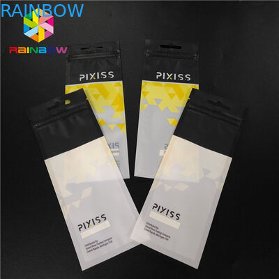 رائحة الإثبات الحقائب مايلر زيبلوك الوقوف الحقائب واضح شعار الطباعة المخصصة