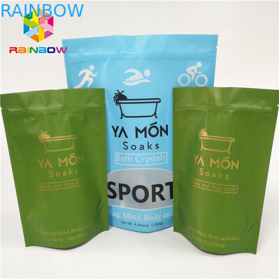 الألومنيوم احباط مايلر البلاستيك الأغلاق الوقوف الحقائب دوق-باي للتغليف وجبة خفيفة حلوى السكر