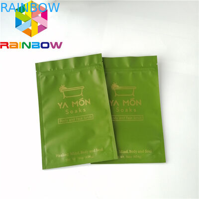 احباط واصطف البلاستيك الوقوف سستة الحقيبة حمام الملح العناية بالبشرة التعبئة والتغليف الطباعة الحفر