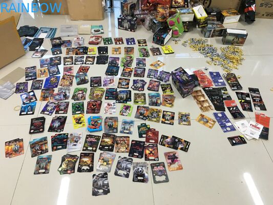 التعبئة والتغليف ورقة بطاقة قابلة لإعادة التدوير النمر الكركدن 25K ذكر تعزيز حزمة حبوب منع الحمل