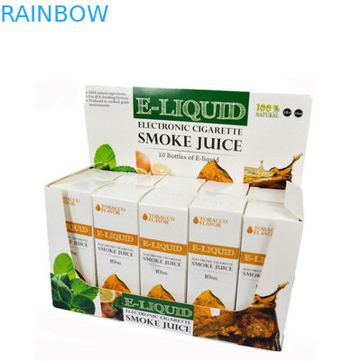 طوي ورقة مربع التعبئة والتغليف 10ML 15ML 30ML CBD النفط السائل زجاجة ملصق