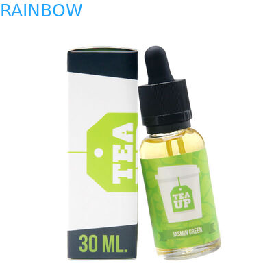 طوي ورقة مربع التعبئة والتغليف 10ML 15ML 30ML CBD النفط السائل زجاجة ملصق
