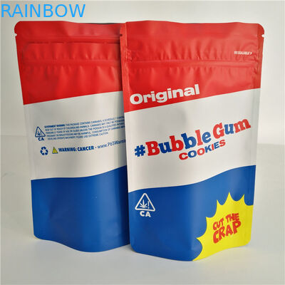 الألومنيوم احباط الطفل دليل زيبلوك حقيبة الأعشاب البخور التغليف الطباعة الحفر