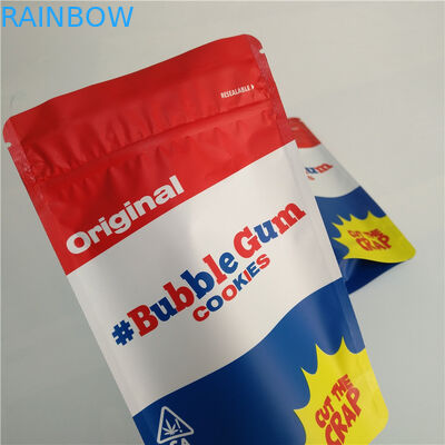 الألومنيوم احباط الطفل دليل زيبلوك حقيبة الأعشاب البخور التغليف الطباعة الحفر