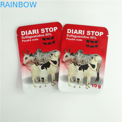 المغرب أغذية الحيوانات الأليفة الحقيبة الحفر الطباعة 10G الكلب تغليف أغذية رطوبة والدليل