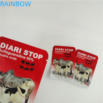 المغرب أغذية الحيوانات الأليفة الحقيبة الحفر الطباعة 10G الكلب تغليف أغذية رطوبة والدليل