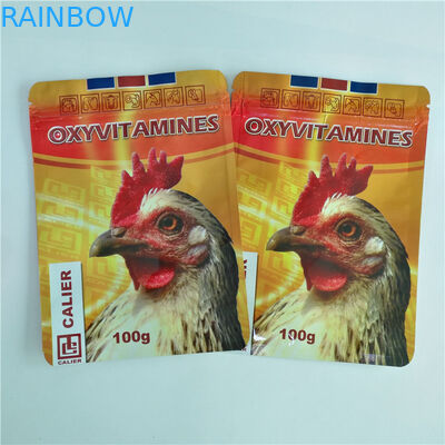 نيجيريا تخصيص طباعة أكياس تغليف أغذية 100G 150G التوابل نسب حزمة