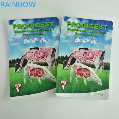 نيجيريا تخصيص طباعة أكياس تغليف أغذية 100G 150G التوابل نسب حزمة