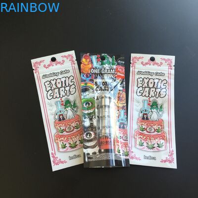 الحقائب البلاستيكية مايلر احباط التغليف زيبر الطباعة مخصص للأغلفة التبغ السيجار