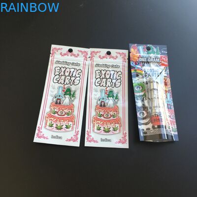 الحقائب البلاستيكية مايلر احباط التغليف زيبر الطباعة مخصص للأغلفة التبغ السيجار