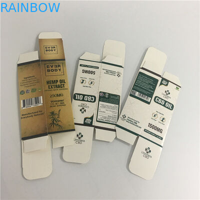 حار بيع ورقة مربع التعبئة والتغليف vape القلم خرطوشة ورقة مربع من الورق المقوى الأبيض