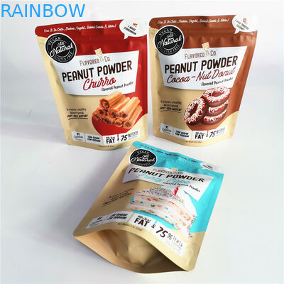 8oz مسحوق الألومنيوم احباط حقيبة الرطوبة الحقائب والدليل مخصص لتعبئة المواد الغذائية