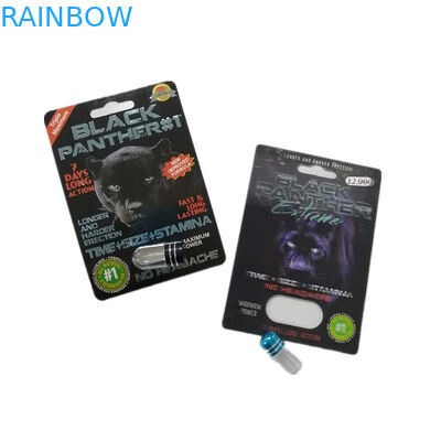 BURRO رجل الجنس ورقة بطاقة التعبئة والتغليف Burro 30000 60000 ثقب واحد مزدوج مع زجاجة