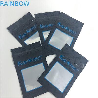 Ziplock احباط مايلر البخور العشبية التغليف مخصص مطبوعة 120-140 ميكرون سمك